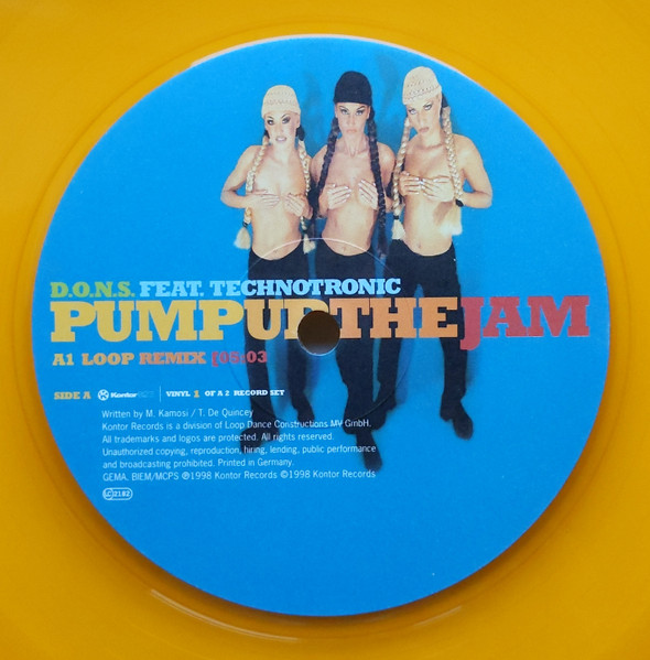 D.O.N.S. Feat. Technotronic - Pump Up The Jam | Kontor Records (Kontor023) - 4