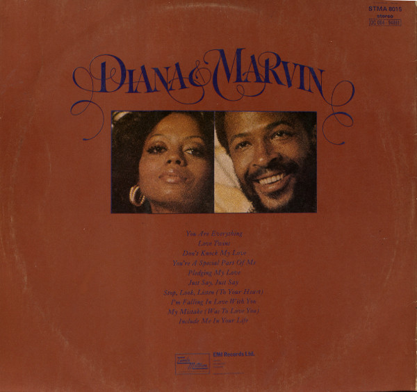 Diana Ross & Marvin Gaye - Diana & Marvin | Tamla Motown (STMA 8015) - 4