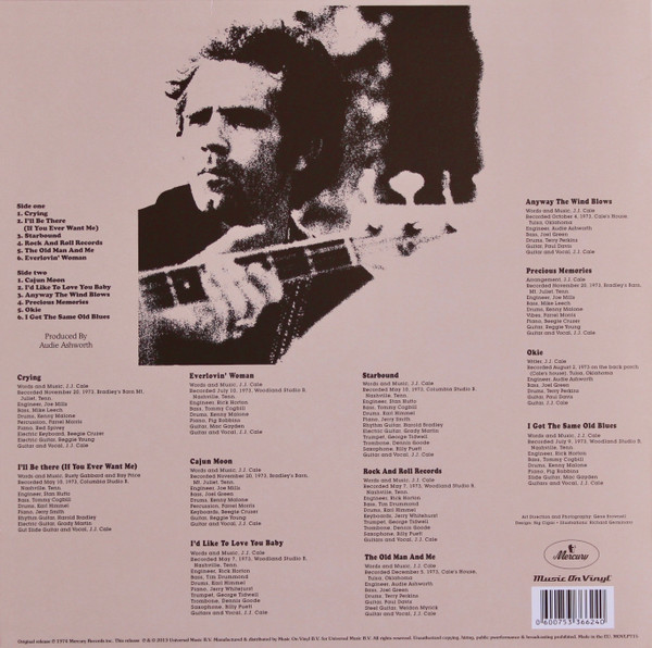 J.J. Cale - Okie | Music On Vinyl (MOVLP715) - 2 J.J. Cale - Okie | Music On Vinyl (MOVLP715) - 2