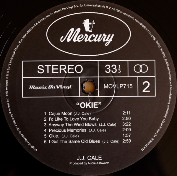 J.J. Cale - Okie | Music On Vinyl (MOVLP715) - 4 J.J. Cale - Okie | Music On Vinyl (MOVLP715) - 4