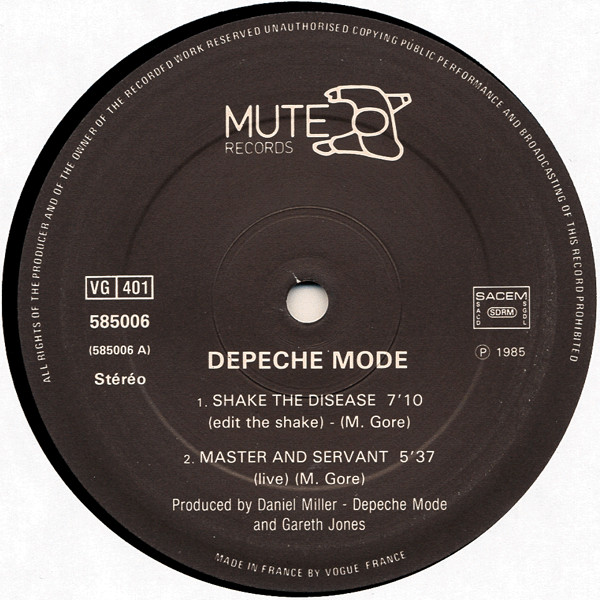Depeche Mode - Shake The Disease | Mute (585006) - 3