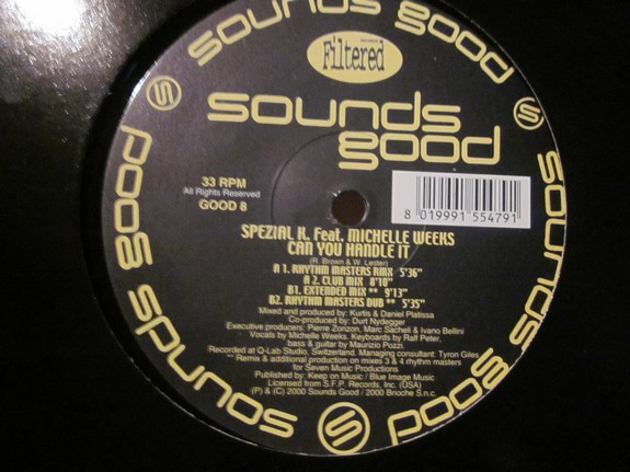 Spezial K Featuring Michelle Weeks - Can You Handle It | Sounds Good (GOOD 8)