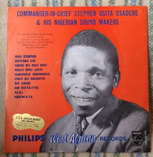 Chief Stephen Osita Osadebe & His Nigeria Sound Makers International - Highlife Parade | Philips-West African-Records (6386 009 (PR))