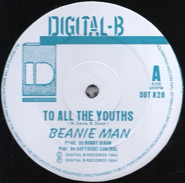 Beenie Man - To All The Youth | Digital-B (DBT X28)