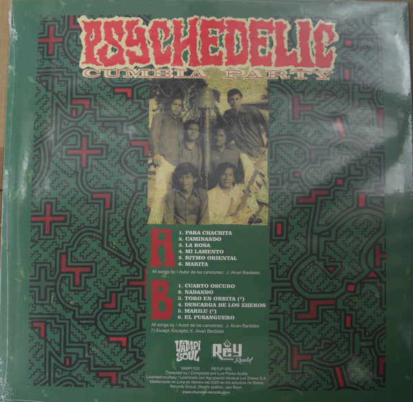 Los Zheros - Psychedelic Cumbia Party | Vampi Soul (VAMPI 325) - 2