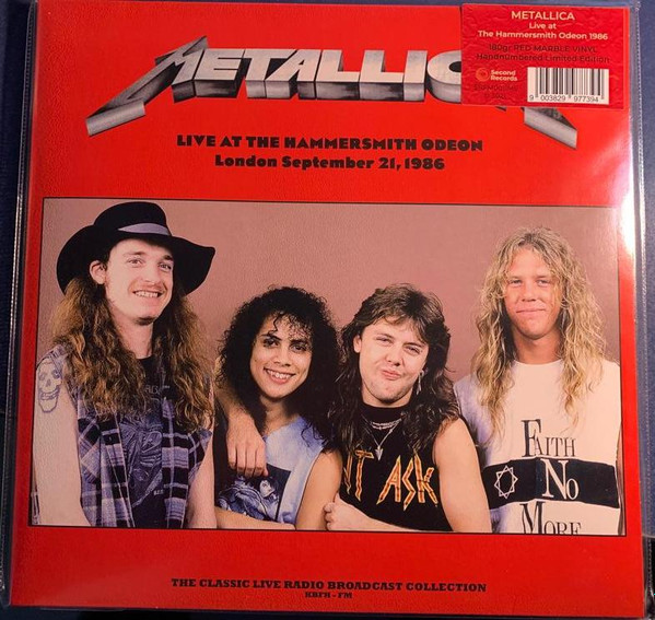 Metallica - Live At The Hammersmith Odeon (London September 21, 1986) | Second Records (SRFM0011)