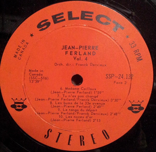 Jean-Pierre Ferland - Vol. 4 | Select (SSP 24.132) - 4