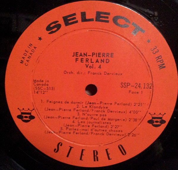 Jean-Pierre Ferland - Vol. 4 | Select (SSP 24.132) - 3