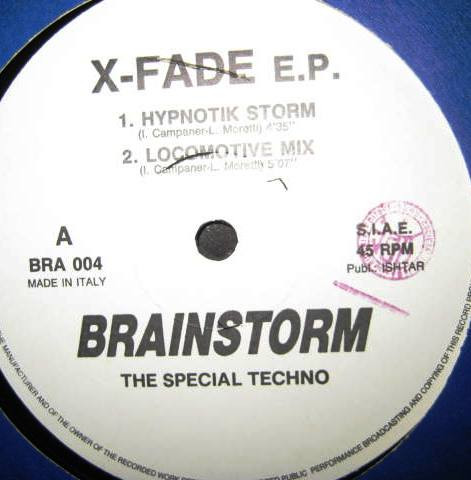X-Fade - X-Fade E.P. | Brainstorm (BRA 004) - 2