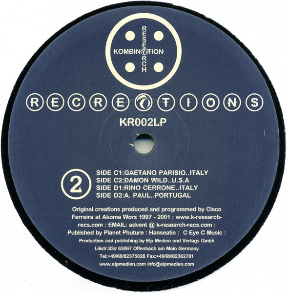 The Advent - Recreations | Kombination Research (KR002LP) - 5 The Advent - Recreations | Kombination Research (KR002LP) - 5