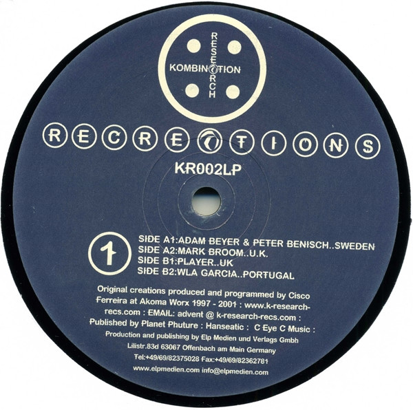 The Advent - Recreations | Kombination Research (KR002LP) - 3 The Advent - Recreations | Kombination Research (KR002LP) - 3