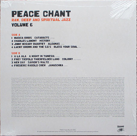 Various - Peace Chant Vol.6 | Tramp Records (TRLP-91102) - 2