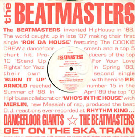 The Beatmasters - Ska Train | Rhythm King (LEFT 34TE) - main