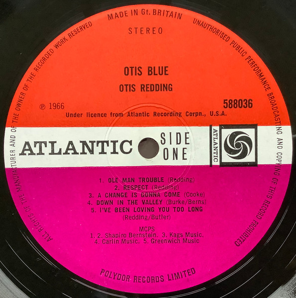 Otis Redding - Otis Blue / Otis Redding Sings Soul | Atlantic (588036) - 3