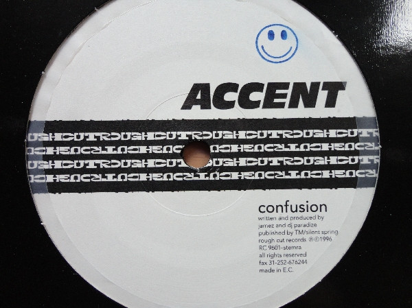 Accent - Confusion | Rough Cut Records (RC 9601)