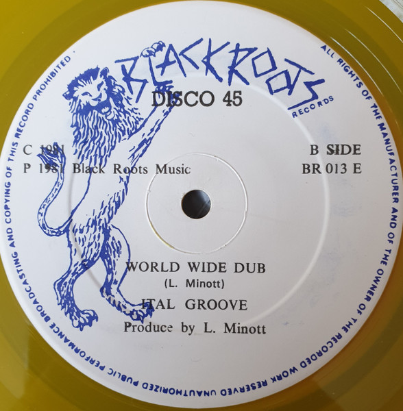 Sugar Minott & Ital Groove - My Whole World | Black Roots (BR 013) - 2 Sugar Minott & Ital Groove - My Whole World | Black Roots (BR 013) - 2