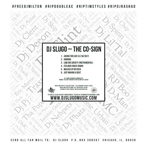 DJ Slugo - The Co-Sign | Subterranean Playhouse Series (SP2018) - 2