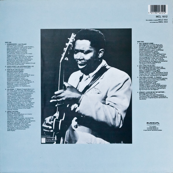 B.B. King - The Best Of B.B. King | MCA Records (MCL 1612) - 2 B.B. King - The Best Of B.B. King | MCA Records (MCL 1612) - 2