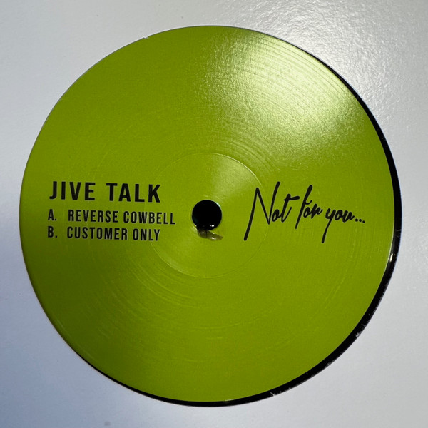Jive Talk - NFY006 | Not For You (NFY006)