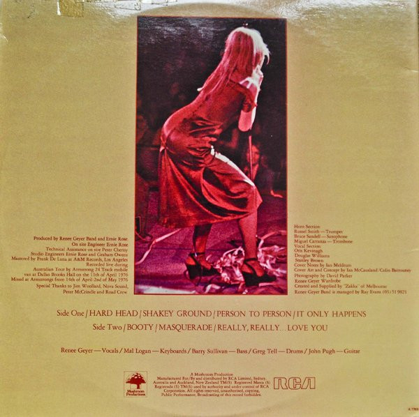 Renee Geyer Band - Really Really Love You | RCA Victor (VPL1-0120-G) - 3