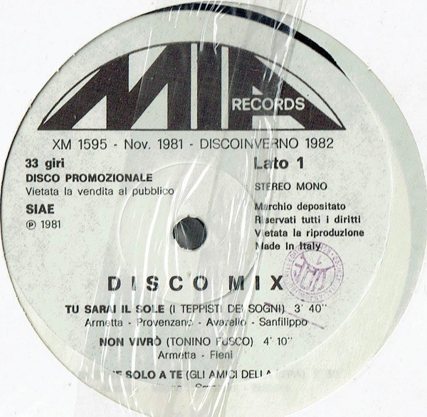 Various - Disco Mix | MIA Records (XM 1595)