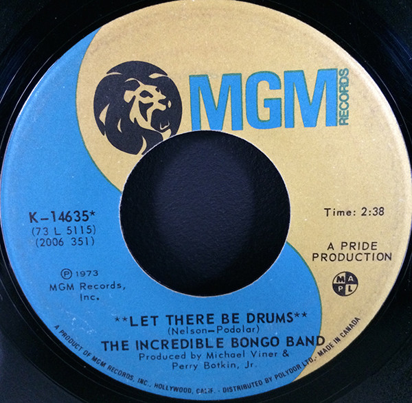 The Incredible Bongo Band - Let There Be Drums / Dueling Bongos | MGM Records (K-14635) - main