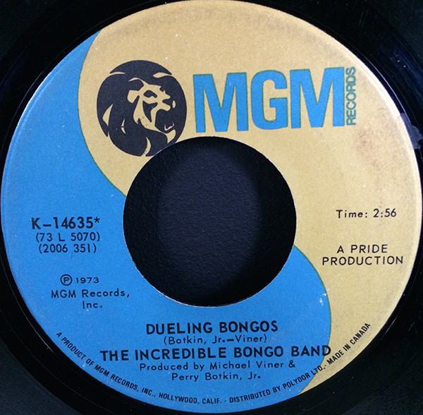 The Incredible Bongo Band - Let There Be Drums / Dueling Bongos | MGM Records (K-14635) - 2