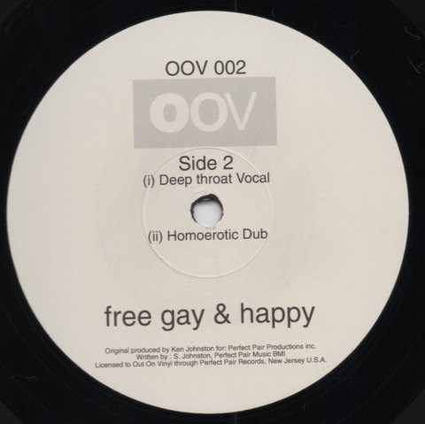 The Coming Out Crew - Free, Gay & Happy | Out On Vinyl (OOV 002) - 4
