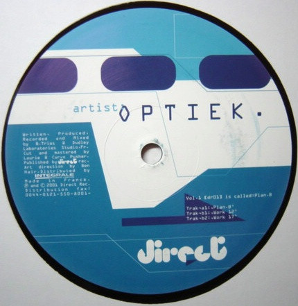 Optiek - Plan.B | Direct Rec (DRC01)