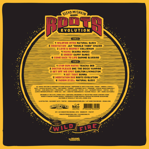 Blend Mishkin  &  Roots Evolution - Wild Fire | Undisputed Records (UNDREC014) - main