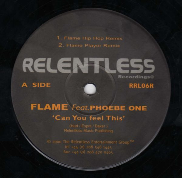 Flame Feat. Phoebe One - Can You Feel This | Relentless Recordings (RRL06R)