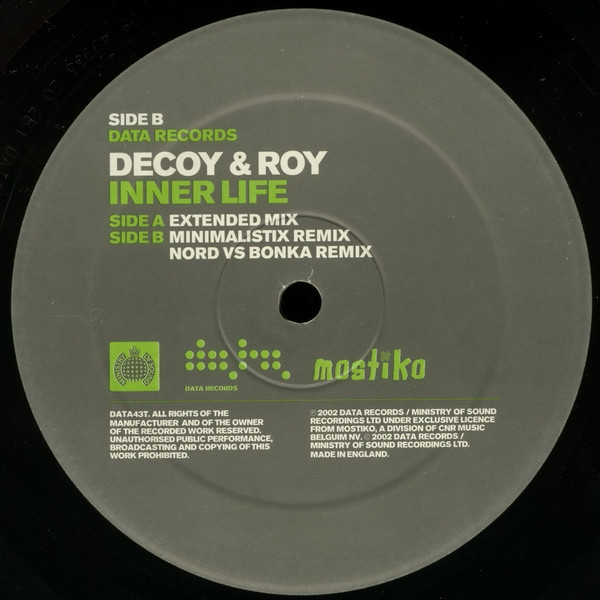 Decoy & Roy - Inner Life | Data Records (DATA43T) - 4 Decoy & Roy - Inner Life | Data Records (DATA43T) - 4