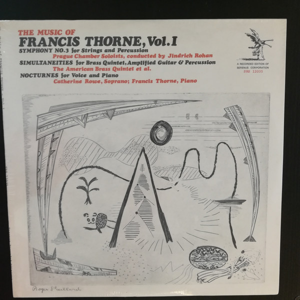 Francis Thorne - The Music Of Francis Thorne, Vol. I | Serenus (SRS 12035) Francis Thorne - The Music Of Francis Thorne, Vol. I | Serenus (SRS 12035)