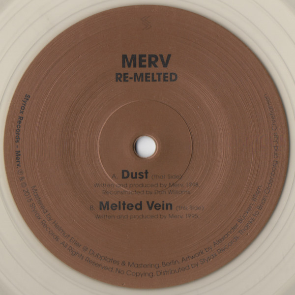 Merv - Re-Melted | Styrax Records (Styrax Records - Merv) - main Merv - Re-Melted | Styrax Records (Styrax Records - Merv) - main
