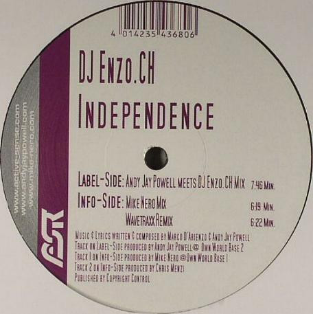 DJ Enzo.CH - Independence | Active Sense Records (asr013)