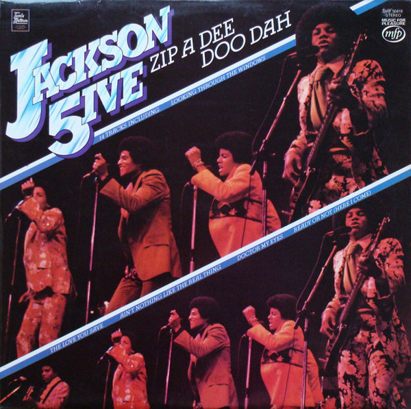 The Jackson 5 - Zip A Dee Doo Dah | Music For Pleasure (MFP 50418) - main