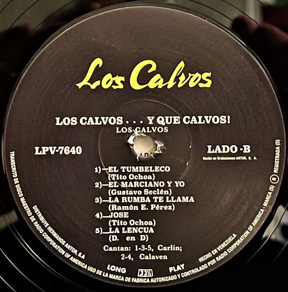 Los Calvos - ...Y Que Calvos! | El Palmas Music (ELPALMASLP20) - 4 Los Calvos - ...Y Que Calvos! | El Palmas Music (ELPALMASLP20) - 4