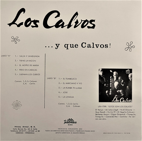 Los Calvos - ...Y Que Calvos! | El Palmas Music (ELPALMASLP20) - 2 Los Calvos - ...Y Que Calvos! | El Palmas Music (ELPALMASLP20) - 2