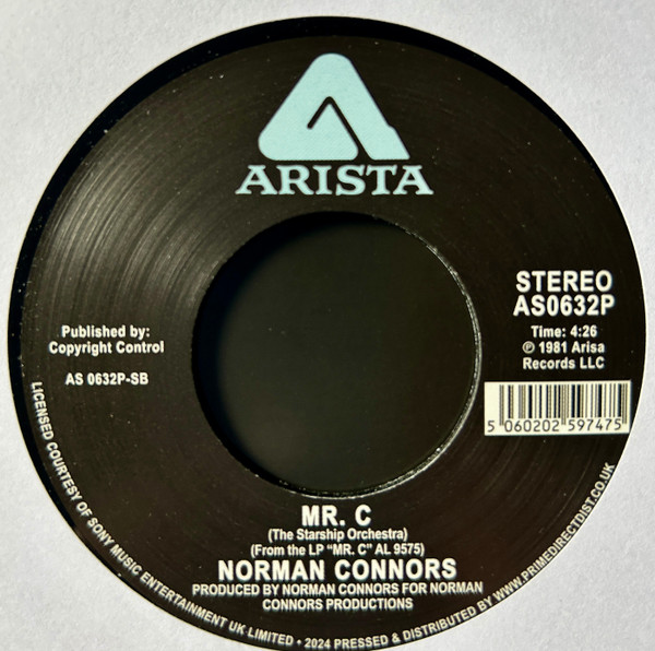 Norman Connors - She's Gone / Mr.C | Arista (AS0632P)