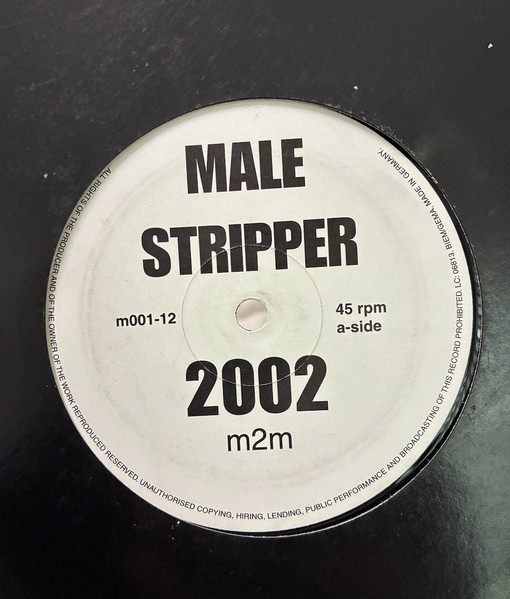 Man 2 Man - Male Stripper 2002 Remix | Bolts Records (M001-12) - 2