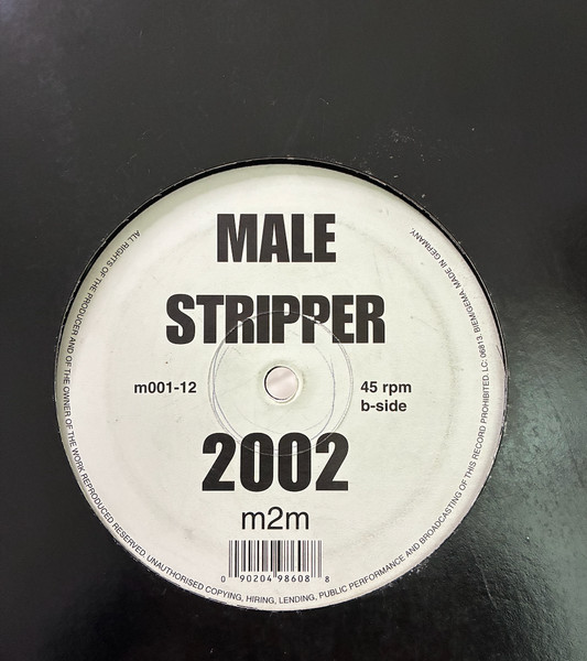Man 2 Man - Male Stripper 2002 Remix | Bolts Records (M001-12) - main