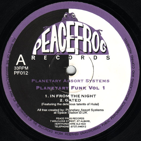 Planetary Assault Systems - Planetary Funk Vol 1 | Peacefrog Records (PF012)