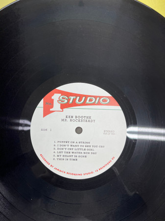 Ken Boothe - Mr. Rocksteady | Studio One (CLD-LP-7031) - 2 Ken Boothe - Mr. Rocksteady | Studio One (CLD-LP-7031) - 2