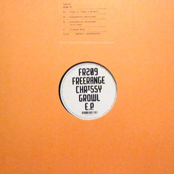 Chrissy - Growl EP | Freerange Records (FR209)