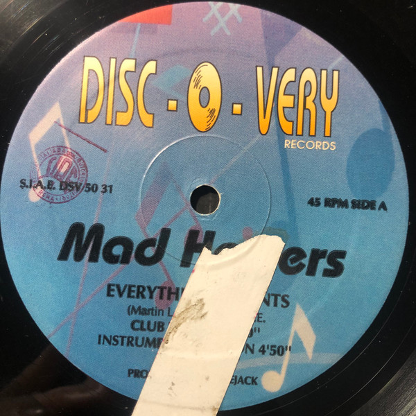 Mad Hatters - Everything Counts | Disc-O-Very Records (DSV 50 31) - 3