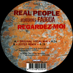 Real People Featuring Fadoua - Regardez-Moi | 3345 Recordings (334532)