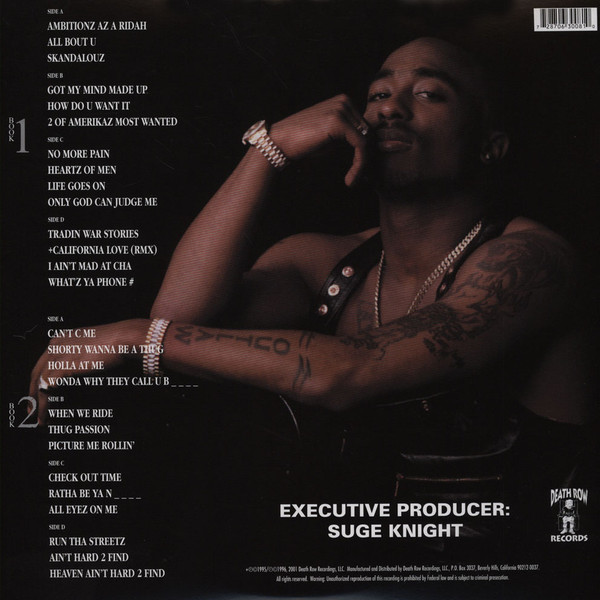 2Pac - All Eyez On Me | Death Row Records (DRR 63008-1) - 2