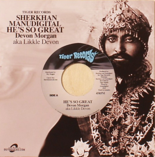 Devon Morgan Aka Little Devon - He's So Great | Tiger Records (TIGEREU004) - main