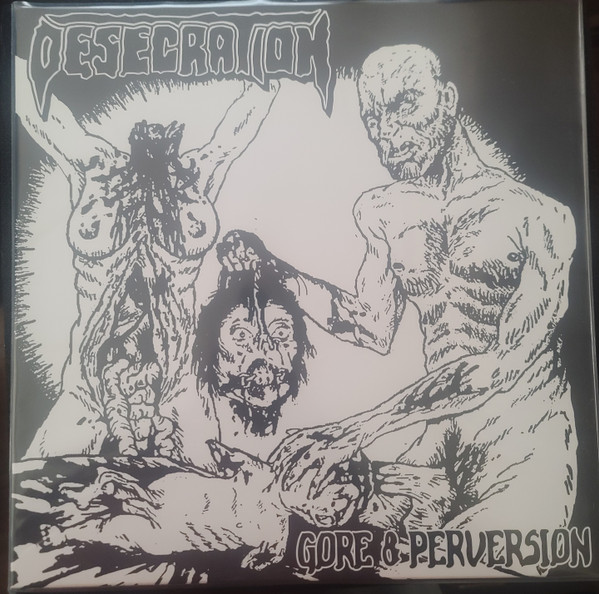 Desecration - Gore & Perversion | Hells Headbangers (2025 / HELLS LP 374) - main