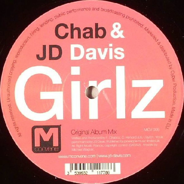Chab & JD Davis - Girlz | Mconvene (MCV 005)